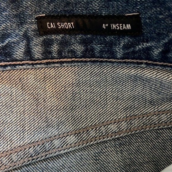 Edwin Cai Jean Cutoff Denim Shorts In Maui Size 33 - Picture 12 of 14